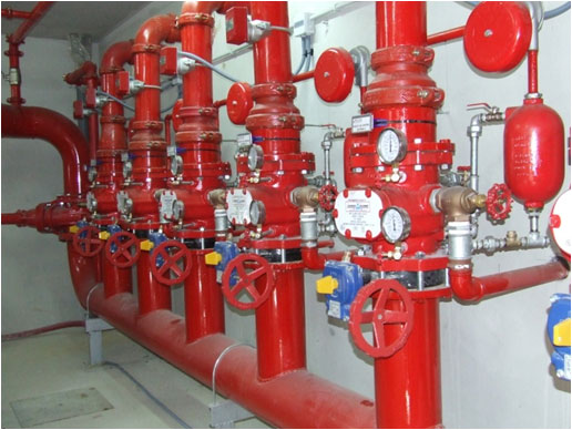 sistema de abastecimiento de agua contra incendios